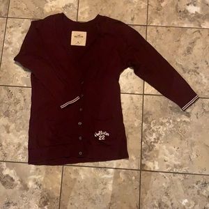 Hollister 3/4 sleeve sweater